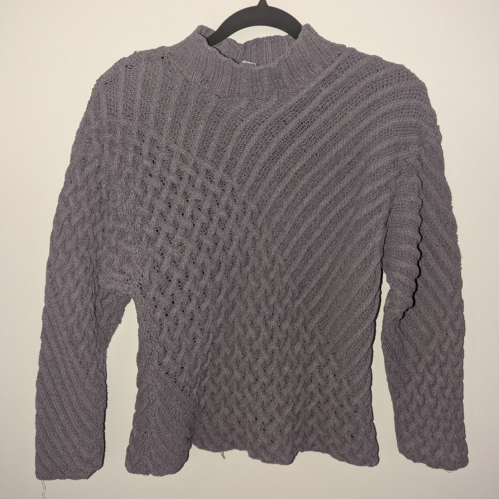 Hand knit sweater